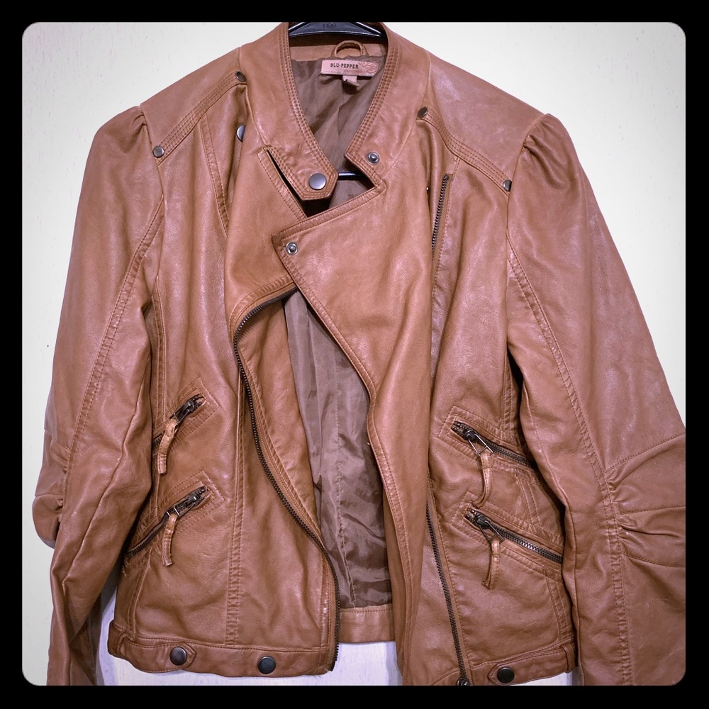 Leather jacket